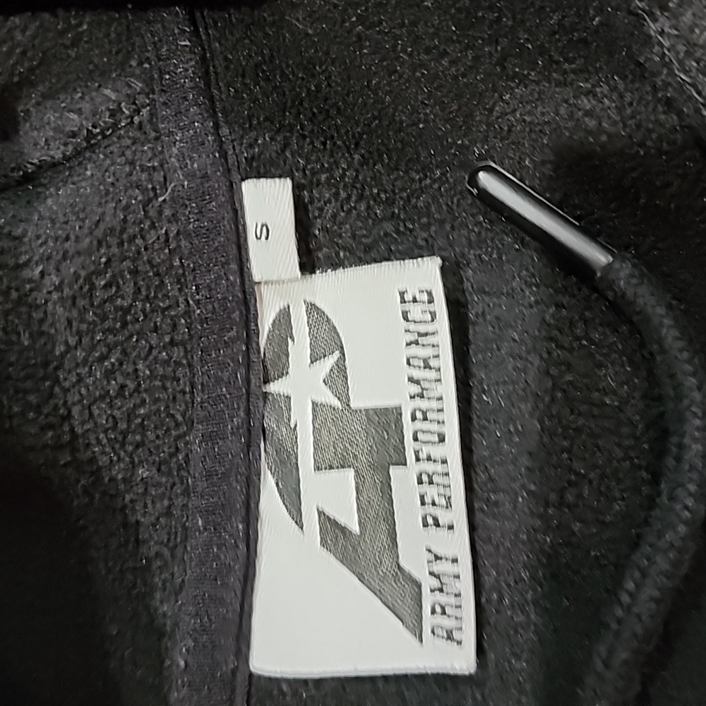 Army Performance Black Hoodie - Picture 6 of 7